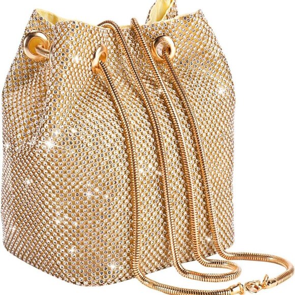 None Handbags - Fashion Women Bridesmaid Lady Girl Bride Evening Clutch Bag for Prom Cocktail Pa